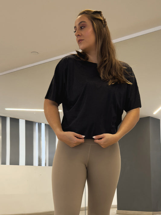 Blusa deportiva para dama malla