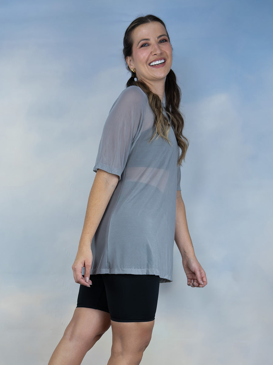 Camiseta oversize para dama