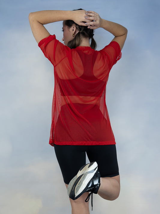 Camiseta oversize para dama