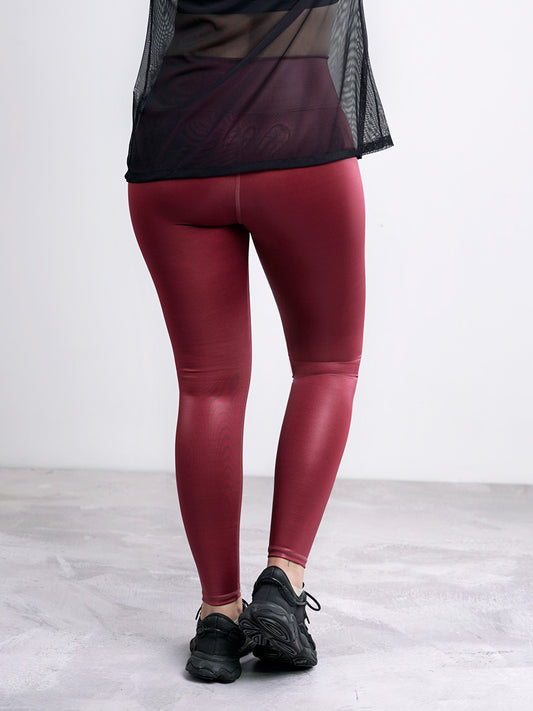 Leggins efecto piel deportivo para dama / descuento