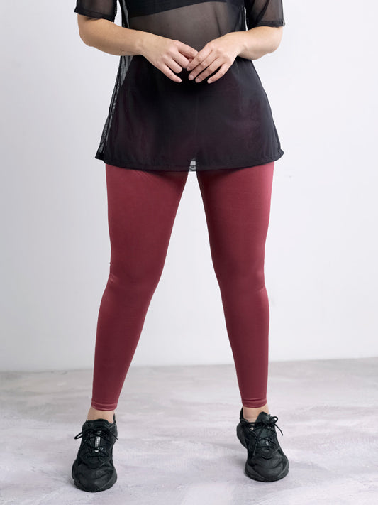 Leggins efecto piel deportivo para dama / descuento