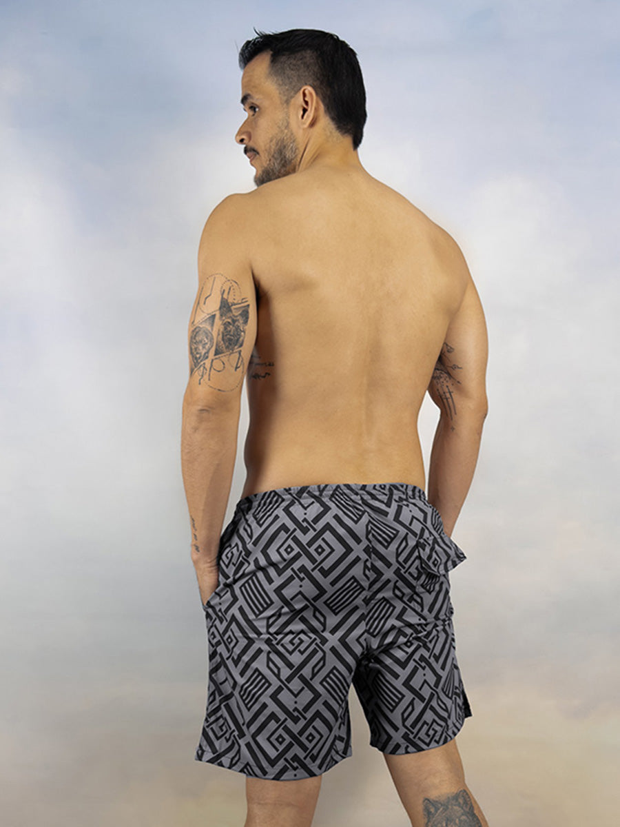 Pantaloneta con lycra para hombre