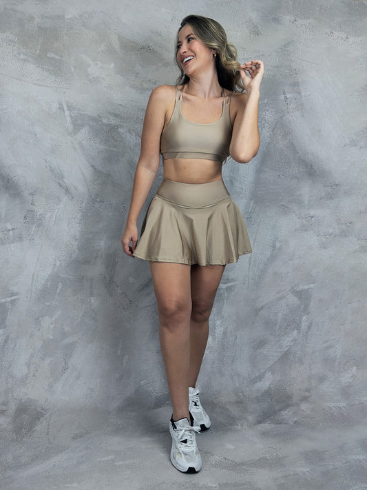 Conjunto falda deportiva para dama
