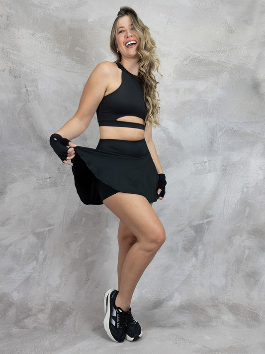 Conjunto falda deportiva para dama