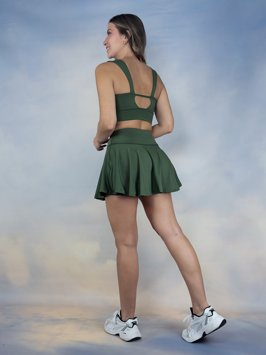 Conjunto falda deportiva para dama