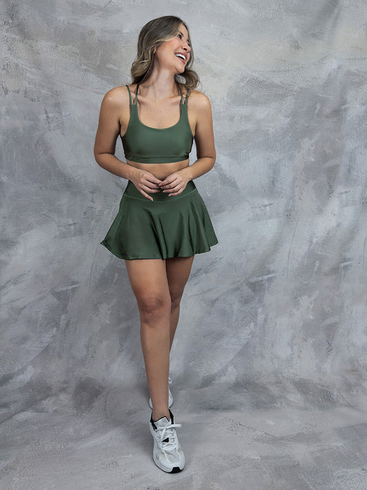 Conjunto falda deportiva para dama