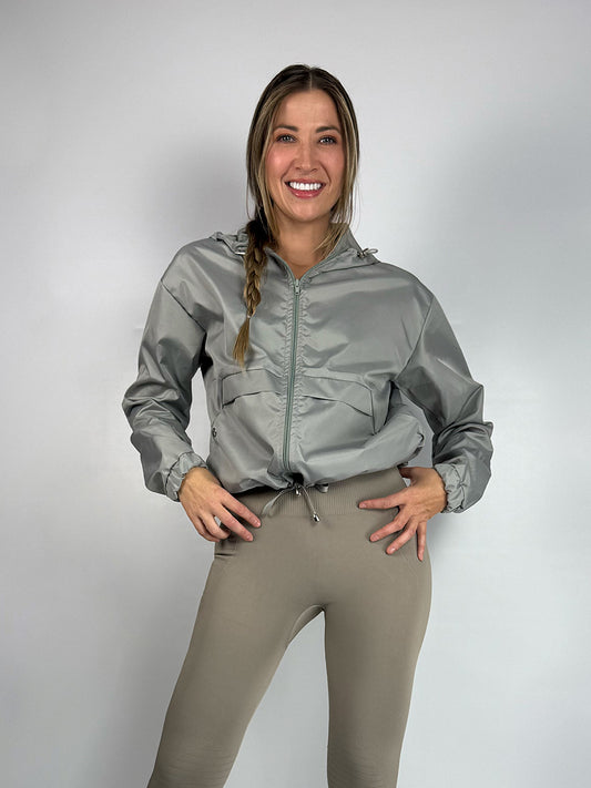 Chaqueta cortavientos deportiva para dama