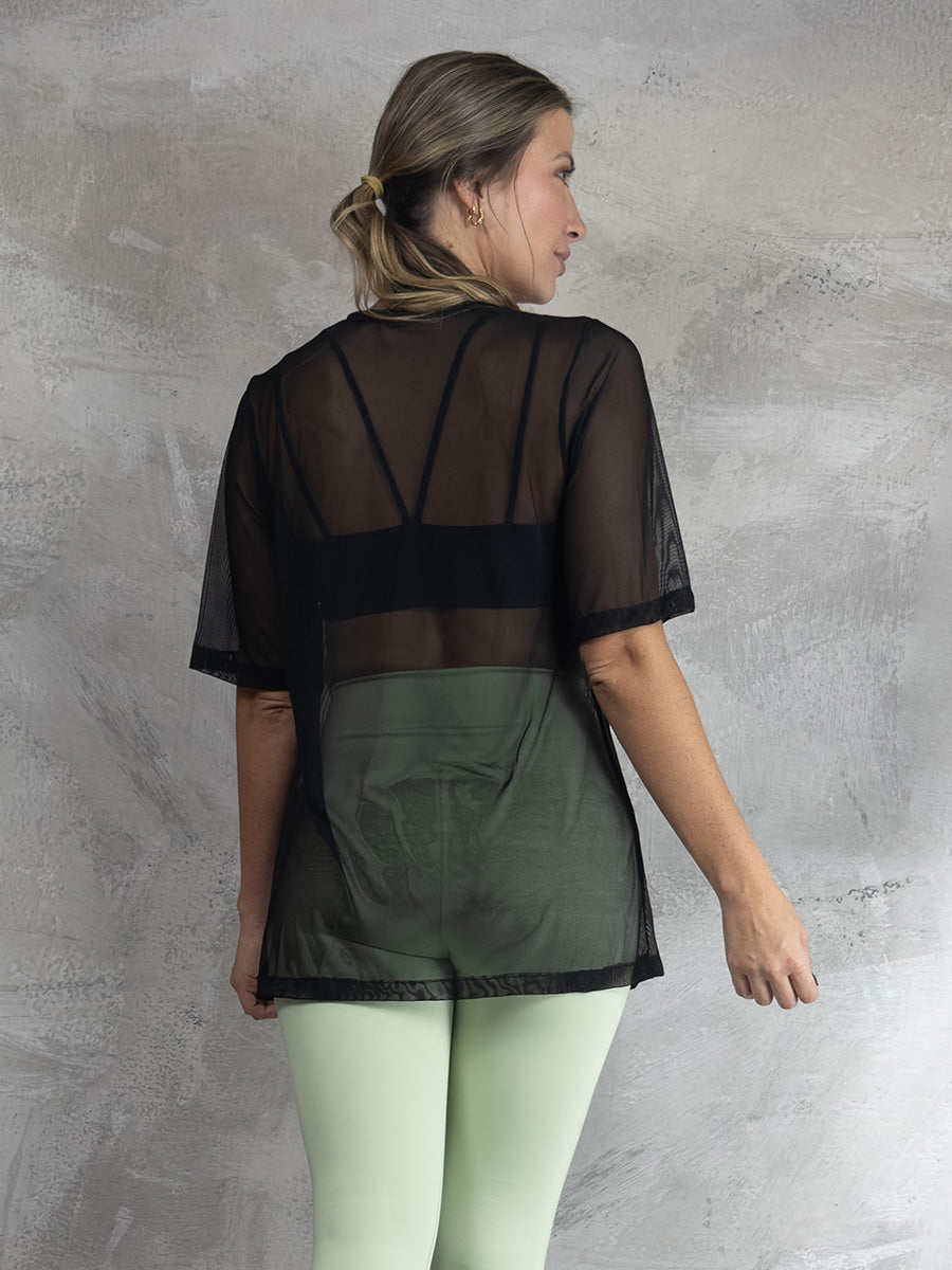 Camiseta oversize para dama