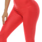 Leggins efecto piel deportivo para dama / Descuento