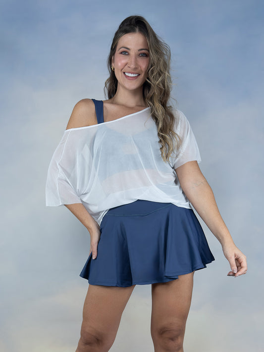 Blusa deportiva para dama malla