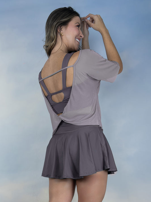 Blusa deportiva para dama malla