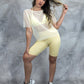 Biker jacquard deportivo para dama