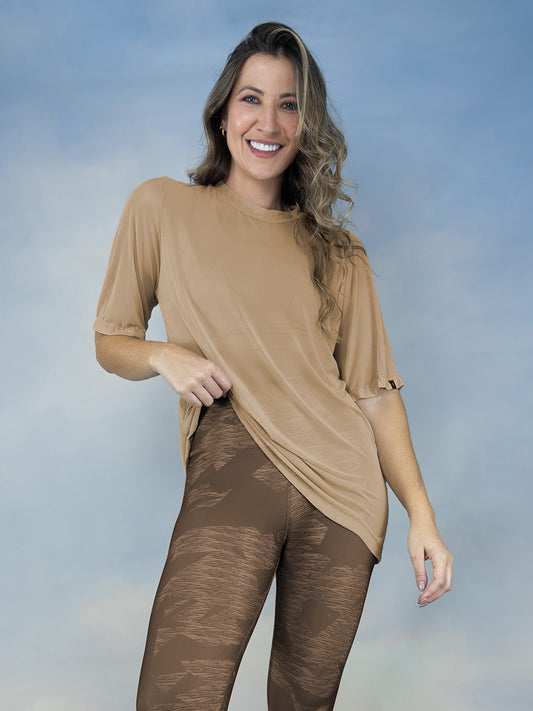 Camiseta oversize para dama