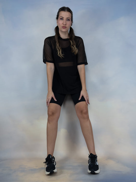 Camiseta oversize para dama