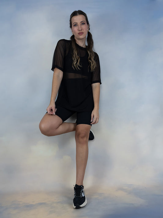 Camiseta oversize para dama