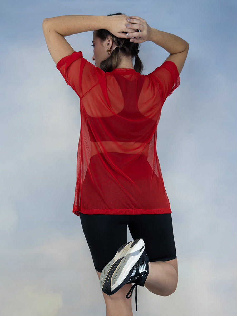 Camiseta oversize para dama