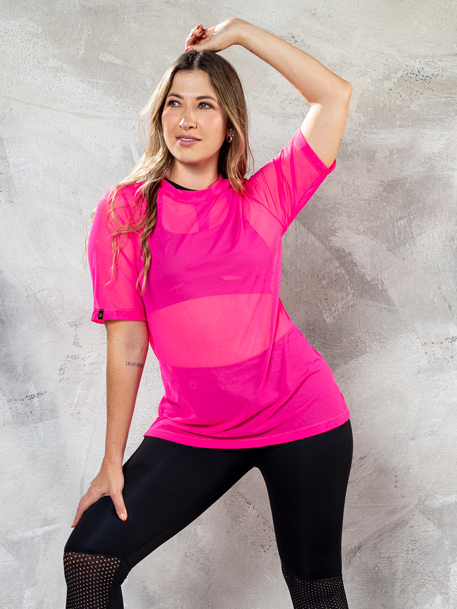 Camiseta oversize para dama