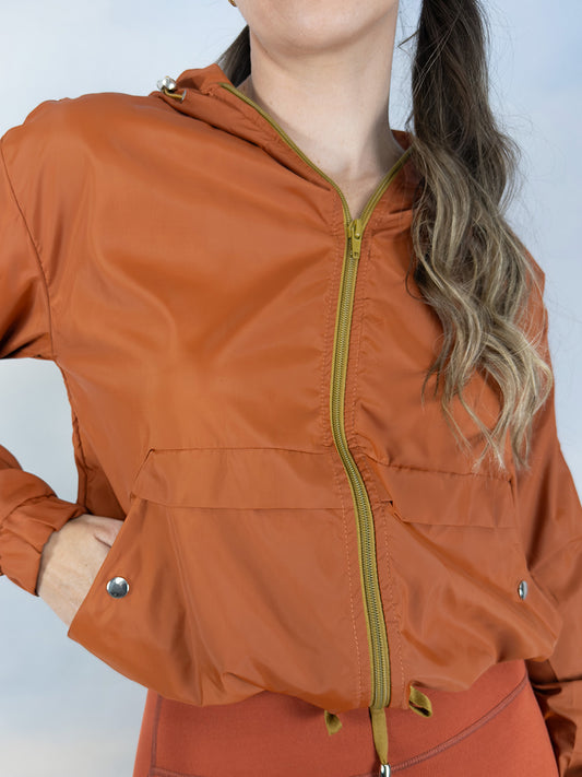 Chaqueta cortavientos deportiva para dama