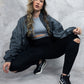Chaqueta oversize para dama