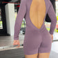 Enterizo deportivo sin costuras - seamless