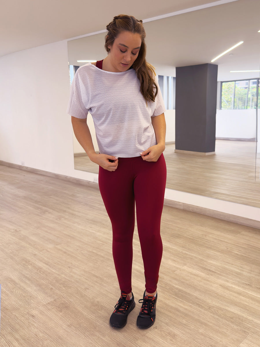 Blusa deportiva para dama malla