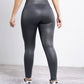 Leggins efecto piel deportivo para dama / Descuento