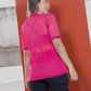 Camiseta oversize para dama