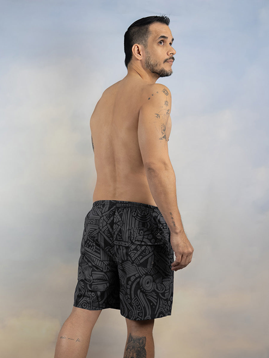 Pantaloneta con lycra para hombre