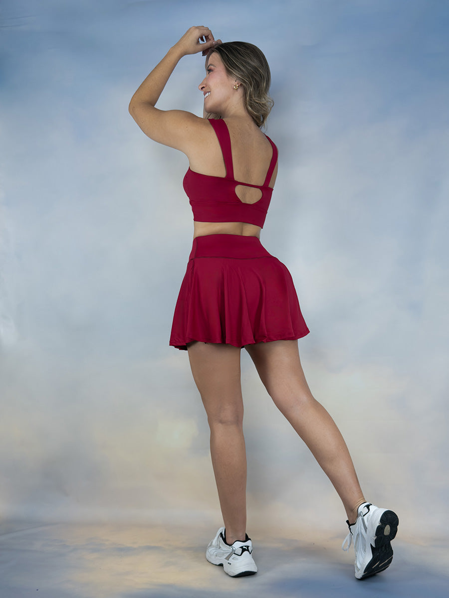 Conjunto falda deportiva para dama