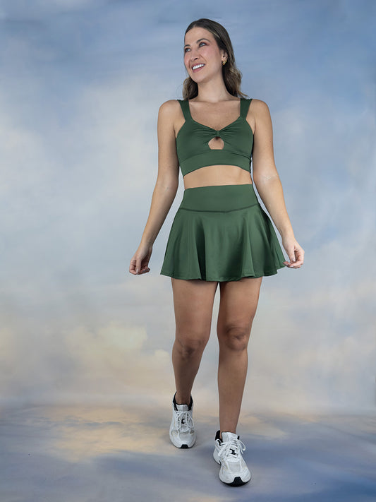 Conjunto falda deportiva para dama