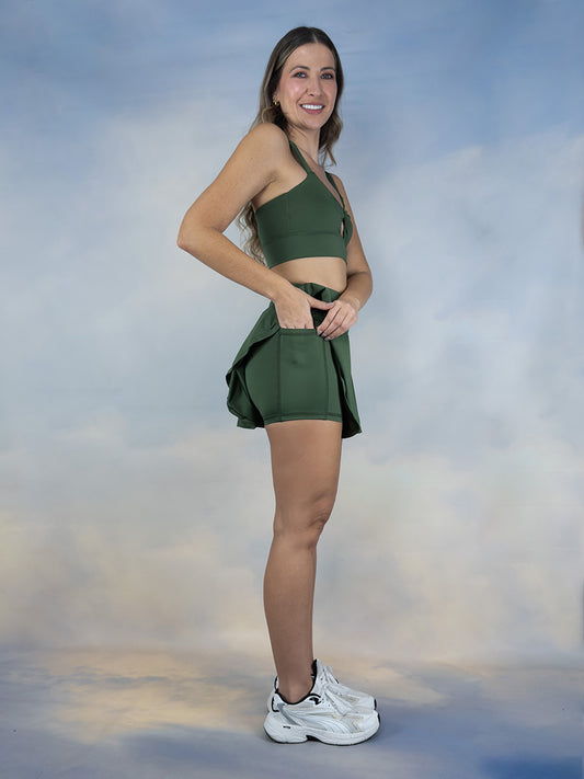 Conjunto falda deportiva para dama