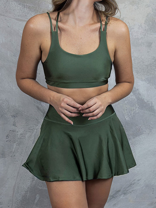 Conjunto falda deportiva para dama