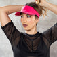 Visera deportiva unisexo
