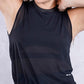 Blusa deportiva para dama en malla/ descuento