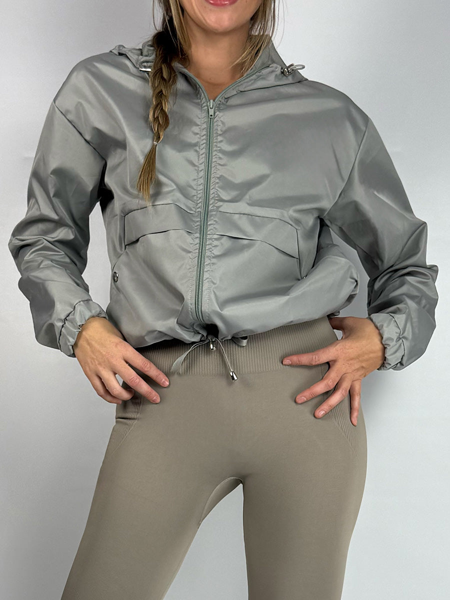 Chaqueta cortavientos deportiva para dama