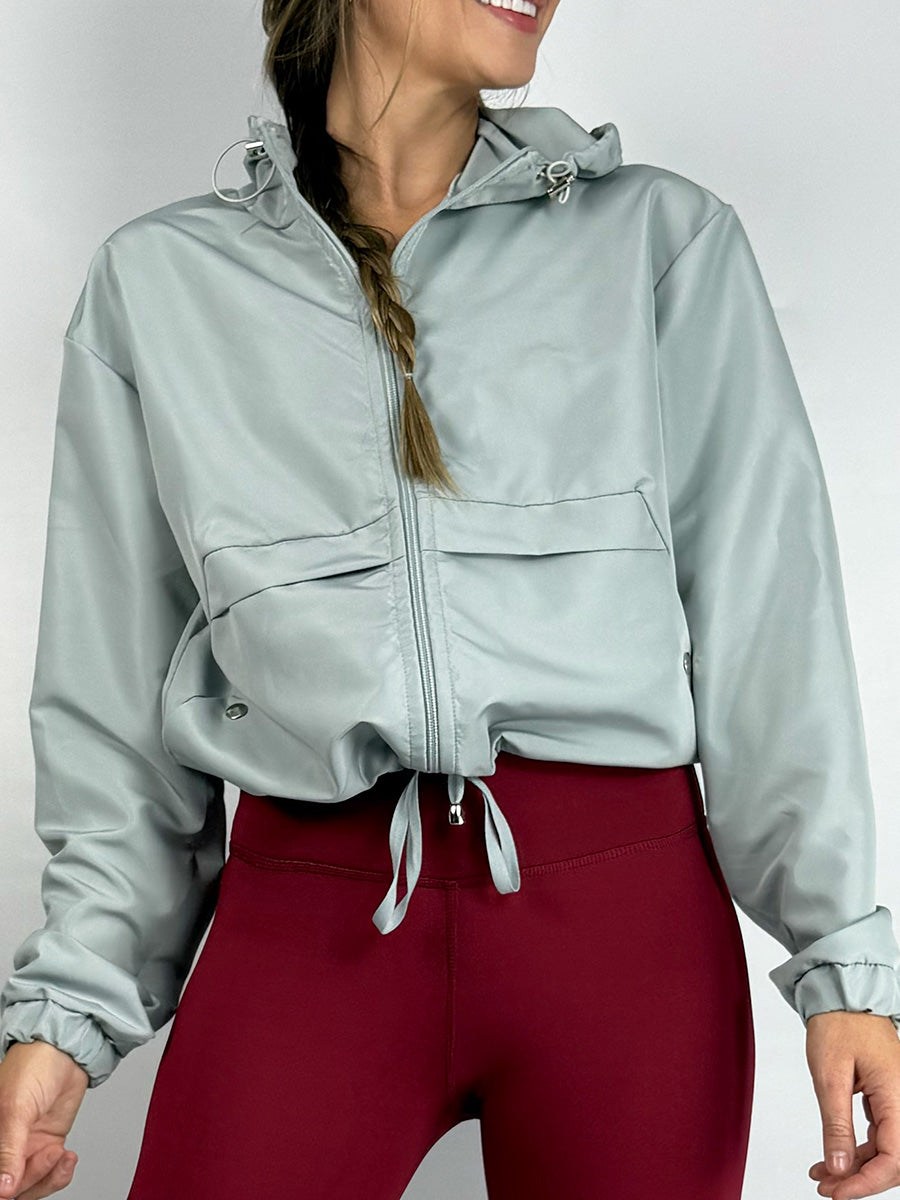 Chaqueta cortavientos deportiva para dama