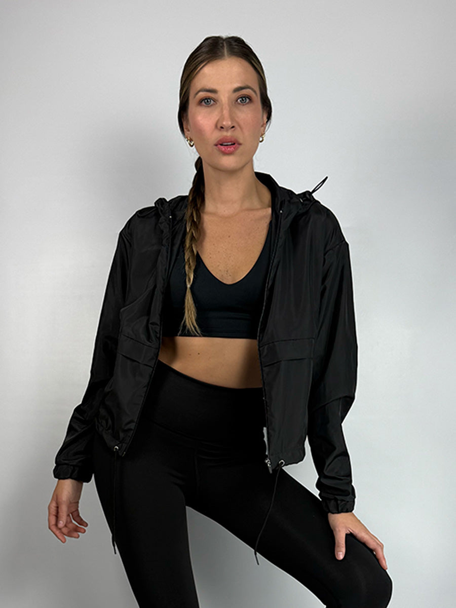 Chaqueta cortavientos deportiva para dama