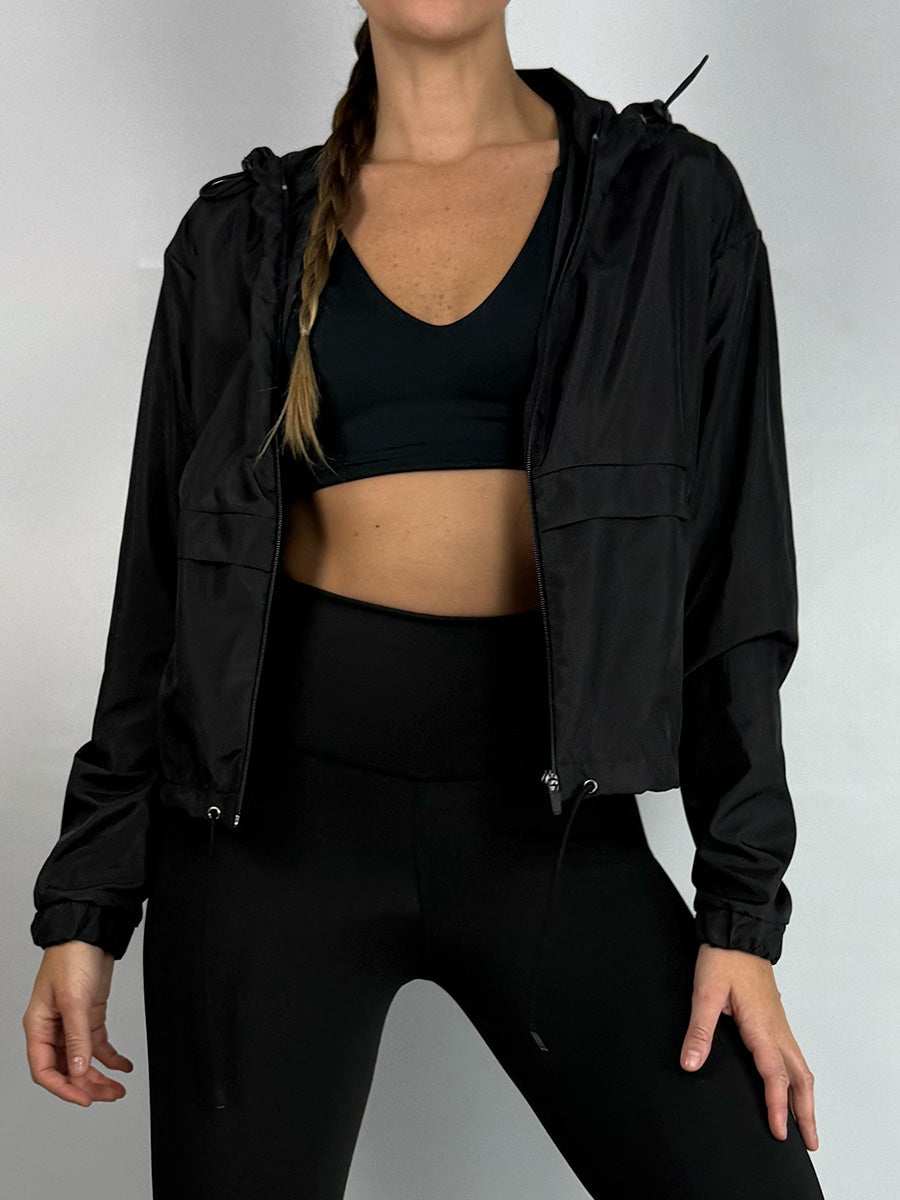 Chaqueta cortavientos deportiva para dama