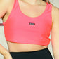 Camiseta deportiva en malla tipo crop top/ Descuento