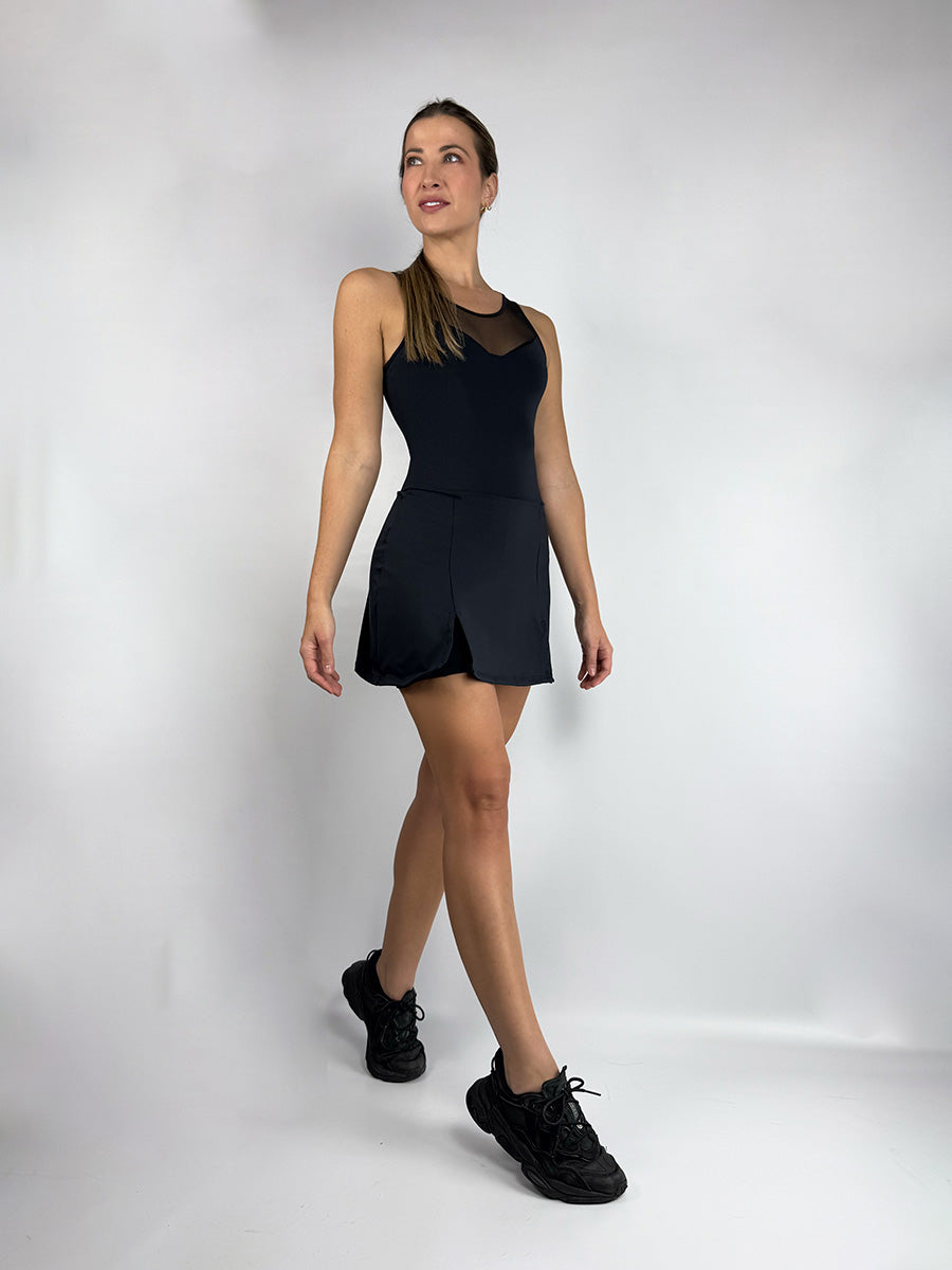 Vestido deportivo con short interno