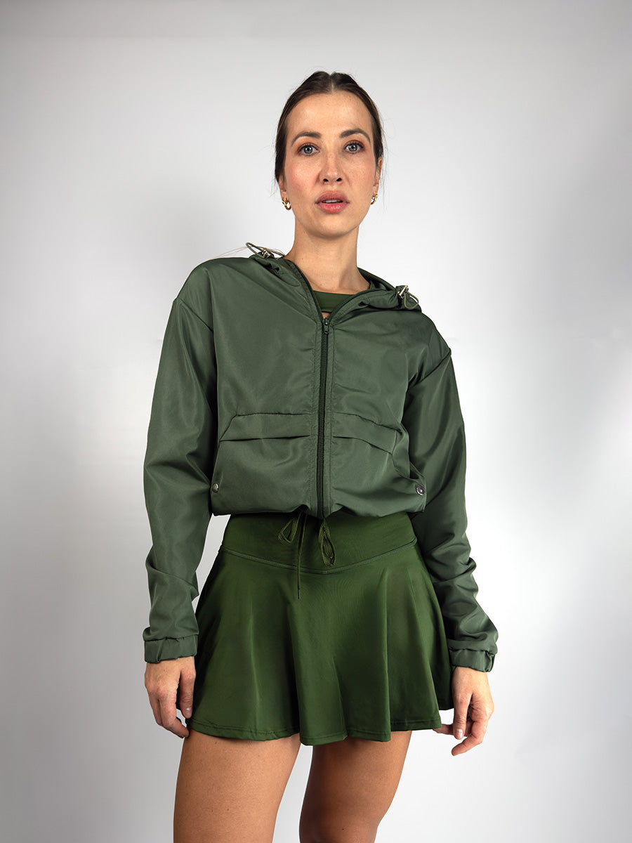 Chaqueta cortavientos deportiva para dama