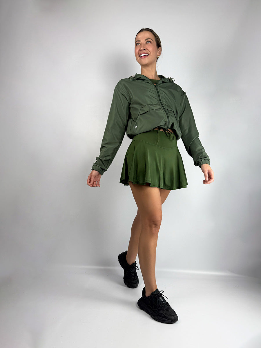 Chaqueta cortavientos deportiva para dama