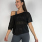 Blusa deportiva para dama malla