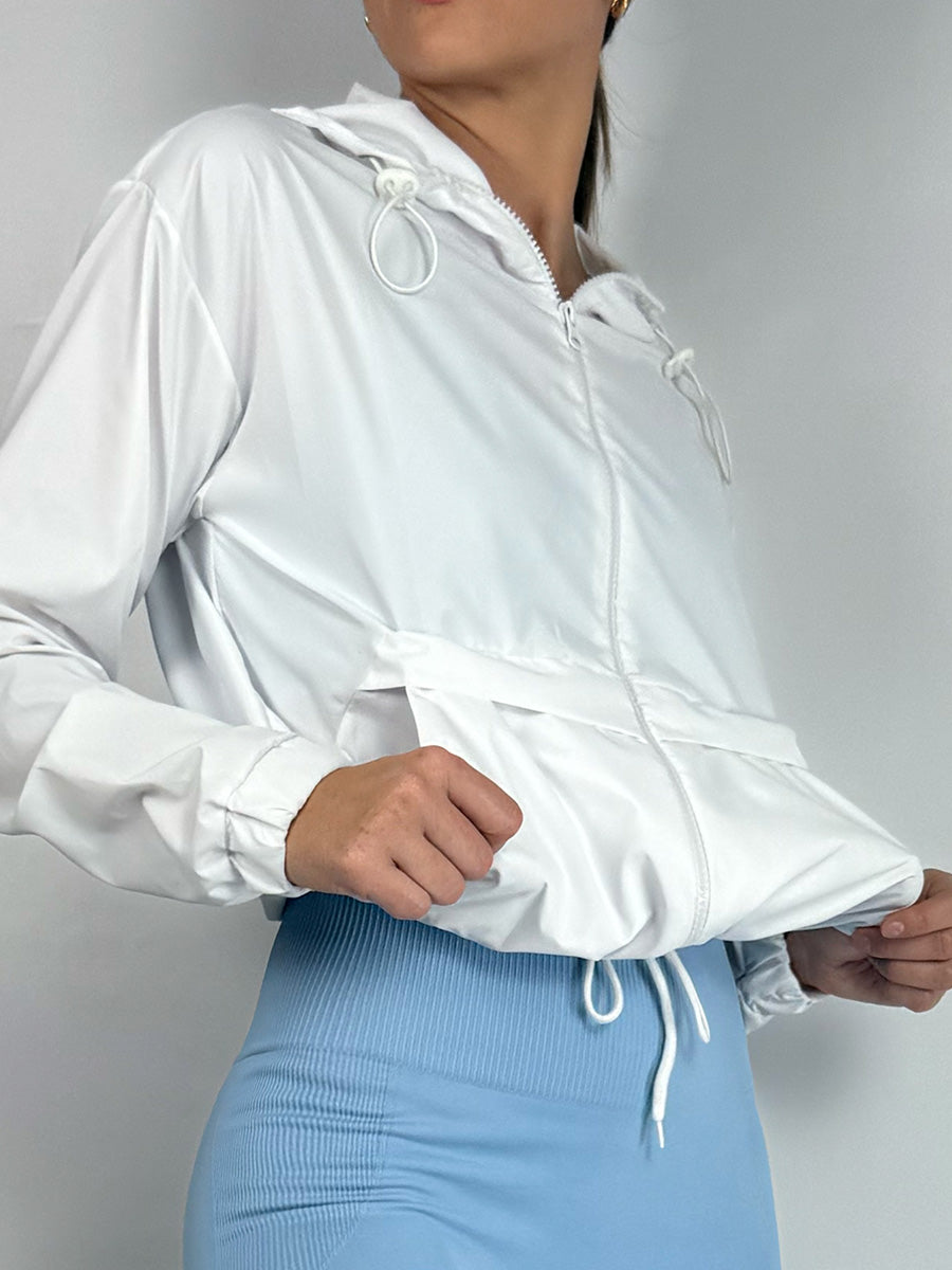 Chaqueta cortavientos deportiva para dama